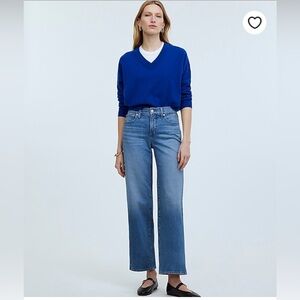 NWT Madewell mid rise perfect vintage wide-leg jean